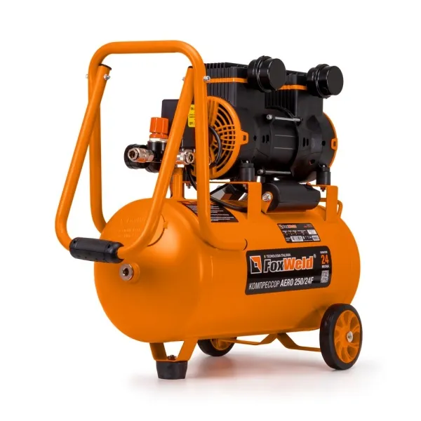 Компрессор безмасляный FoxWeld AERO 250/24F