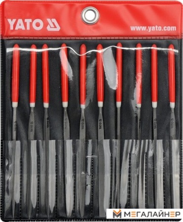 Набор напильников Yato YT-6165 (10 предметов) купить в Минске с доставкой