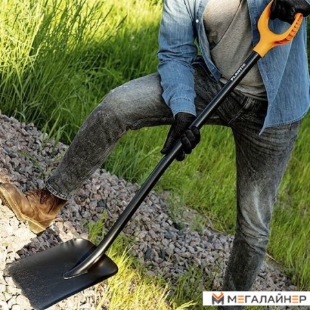 Лопата совковая Plantic Terra (старый артикул Fiskars - 1026685) купить в Минске с доставкой