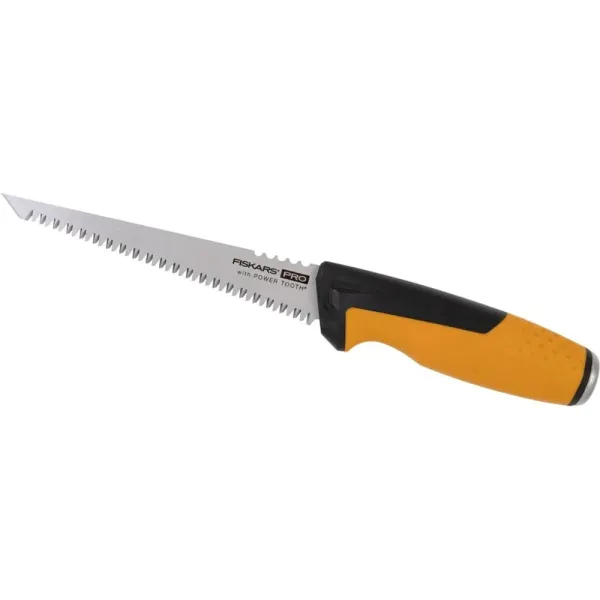 Пила зубчатая с ножнами PowerTooth 8 зубьев на дюйм FISKARS 1062935 купить в Минске с доставкой