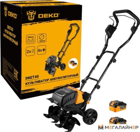 Мотокультиватор Deko DKET40 065-1203 (с 2-мя АКБ) купить в Минске с доставкой