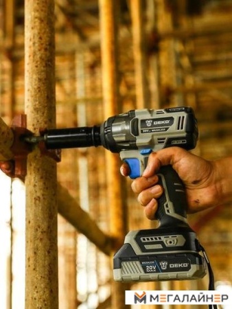 Гайковерт Deko DKIS20 063-4033 (с 2-мя АКБ, кейс) купить в Минске с доставкой