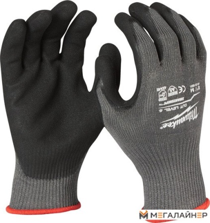 Нитриловые перчатки Milwaukee Cut level 5/E 9/L 4932471425