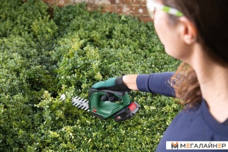 Кусторез + ножницы Bosch Advanced Shear 18V-10 0600857000 (с 1-м АКБ) купить в Минске с доставкой