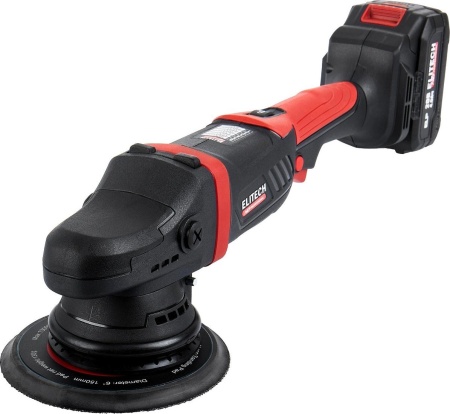 Полировальная машина ELITECH CPM 2015SLR E2213.044.01 (с 1-им АКБ) купить в Минске с доставкой