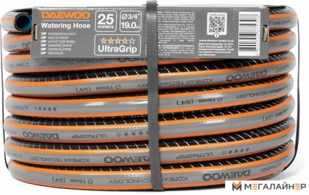 Шланг Daewoo Power UltraGrip DWH 5134 (3/4'', 25 м) купить в Минске с доставкой