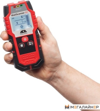 Купить Детектор скрытой проводки ADA Instruments Wall Scanner 80 в Минске с доставкой