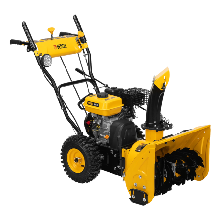 Гибридная снегоуборочная машина с функц. подметания Denzel SWB-600, 212 сс, руч. старт, 2 насадки купить в Минске с доставкой