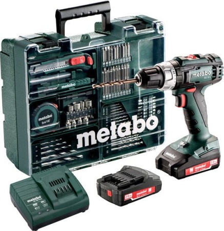 Дрель-шуруповерт Metabo BS 18 L SET