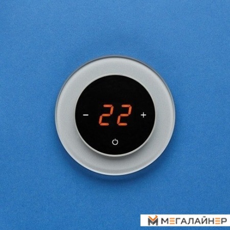 Терморегулятор DeLUMO Ronda (9006 серый металлик)