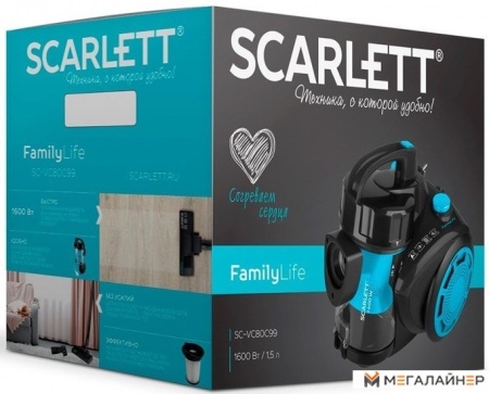 Пылесос Scarlett SC-VC80C99 купить в Минске с доставкой