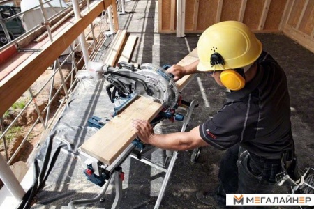 Дисковая пила Bosch GCM 12 JL Professional (0601B21100) купить в Минске с доставкой