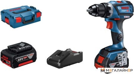 Дрель-шуруповерт Bosch GSR 18V-60 C Professional 06019G110D (с 2-мя АКБ, кейс) купить в Минске с доставкой
