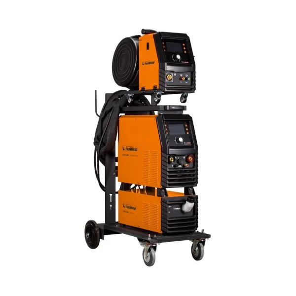 Сварочный полуавтомат FOXPOWER MIG 500 DP LCD с БЖО и тележкой FoxWeld 1507