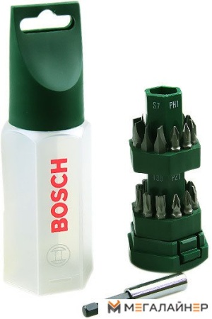 Набор бит Bosch 2607019503 24 предмета купить в Минске с доставкой
