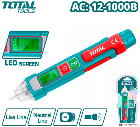 Купить Индикатор напряжения Total THT210003 в Минске с доставкой