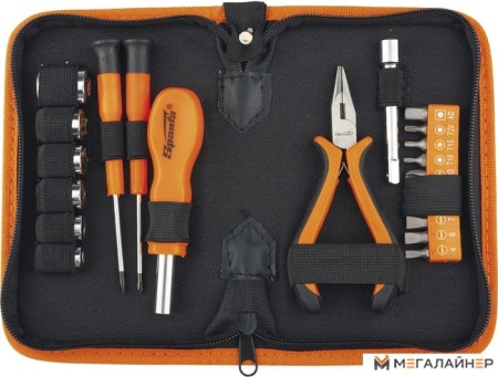 Универсальный набор инструментов Sparta 13537 (21 предмет) купить в Минске с доставкой