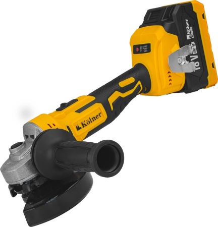 Угловая шлифмашина Kolner KAG 18BL-125-1K (с 1-им АКБ) купить в Минске с доставкой