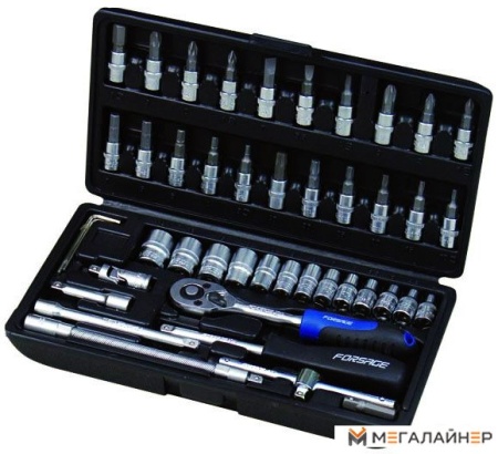 Набор торцевых головок FORSAGE 46 предметов (2462-5) купить в Минске с доставкой