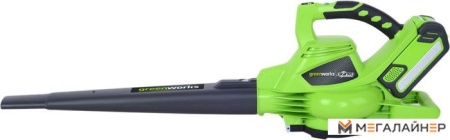 Воздуходувка Greenworks GD40BVK4 (с АКБ) купить в Минске с доставкой