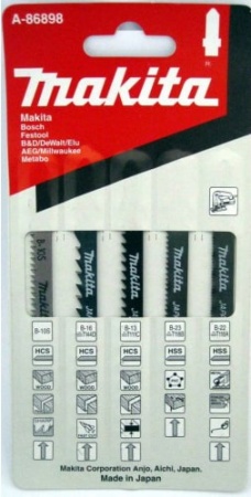 Набор оснастки Makita A-86898 (5 предметов)