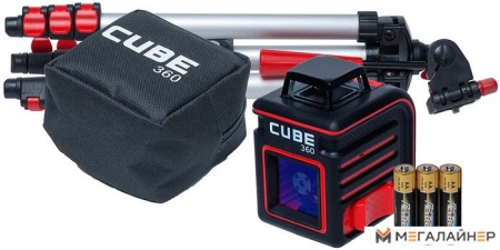 Купить Лазерный нивелир ADA Instruments CUBE 360 PROFESSIONAL EDITION (A00445) в Минске с доставкой