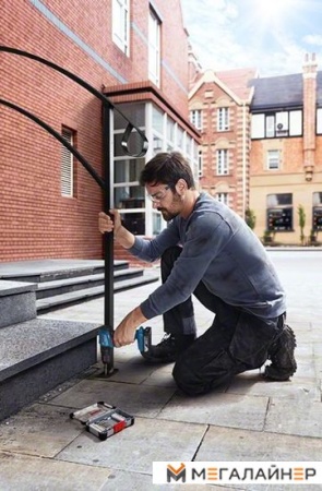 Ударная дрель-шуруповерт Bosch GSB 185-LI Professional 06019K3100 (с 2-мя АКБ, кейс) купить в Минске с доставкой