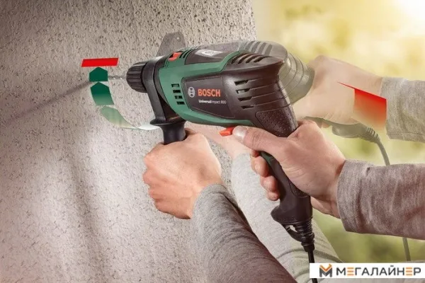 Ударная дрель Bosch UniversalImpact 800 [0603131120] купить в Минске с доставкой