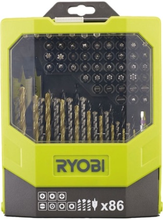 Набор бит Ryobi RAK86MiXC (86 предметов)