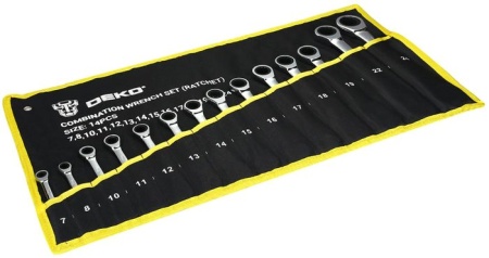 Набор ключей Deko DKHT14 (14 предметов) купить в Минске с доставкой