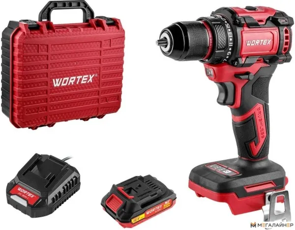 Дрель-шуруповерт Wortex BD 2025 DLi ALL1 1329835 (с 1-им АКБ, кейс) купить в Минске с доставкой