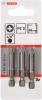 Набор бит Bosch 2607001577 (3 предмета)