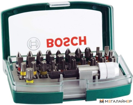 Набор бит Bosch 2607017063 32 предмета купить в Минске с доставкой