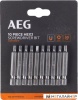 Набор бит AEG Powertools 4932479519 (10 шт) купить в Минске с доставкой