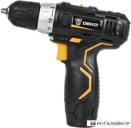 Дрель-шуруповерт Deko GCD12DU3 063-4096 (с 1-им АКБ) купить в Минске с доставкой