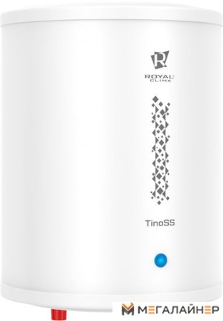 Накопительный электрический водонагреватель над мойкой Royal Clima TinoSS RWH-TS10-RS купить в Минске с доставкой