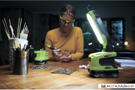 Фонарь Ryobi R18ALP-115GL (с аккумулятором)