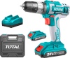 Ударная дрель-шуруповерт Total TIDLI200215 (с 2-мя АКБ, кейс)