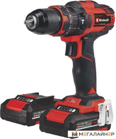 Ударная дрель-шуруповерт Einhell TE-CD 18/40 Li-i +64 4513992 (с 2-мя АКБ, кейс) купить в Минске с доставкой