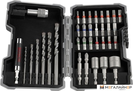 Набор оснастки Bosch 2607017326 (35 предметов) купить в Минске с доставкой