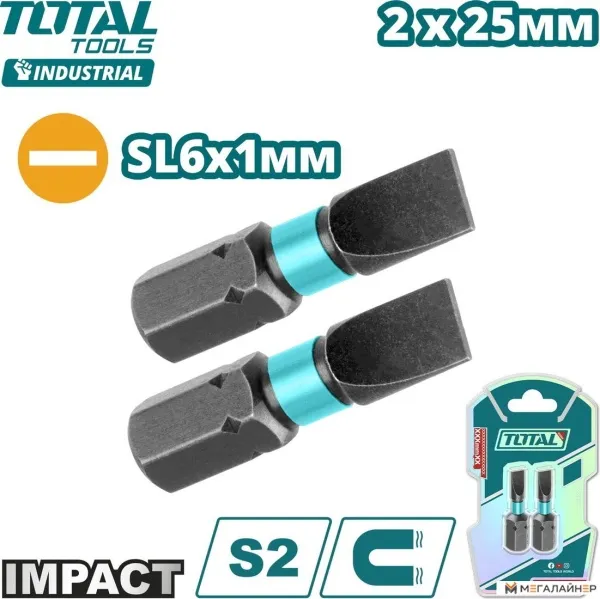 Набор бит Total TACIM71SL625 купить в Минске с доставкой