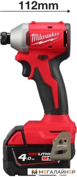 Винтоверт Milwaukee M18 M18BLIDRC-402C 4933492840 (с 2-мя АКБ, кейс) купить в Минске с доставкой