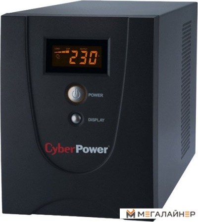 Купить Источник бесперебойного питания CyberPower Value LCD 2200VA Black (VALUE2200ELCD) в Минске с доставкой