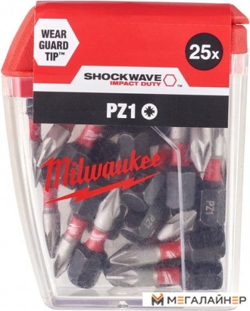 Набор бит Milwaukee 4932430861 (25 предметов) купить в Минске с доставкой