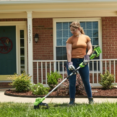 Триммер аккумуляторный Greenworks GD40LT, 40V, 38 см, без АКБ и ЗУ купить в Минске с доставкой