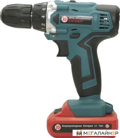 Дрель-шуруповерт Калибр ДА-18/2А (с 2-мя АКБ, кейс) купить в Минске с доставкой