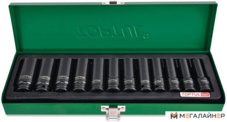 Набор торцевых головок Toptul GDAD1201 12 предметов купить в Минске с доставкой