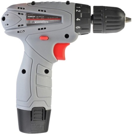 Дрель-шуруповерт Победа ДА-12П/1 Ли (с 1-м АКБ) купить в Минске с доставкой