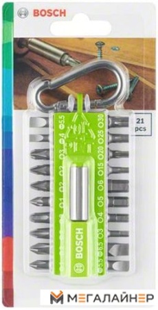 Набор бит Bosch 2607002823 (21 предмет) купить в Минске с доставкой