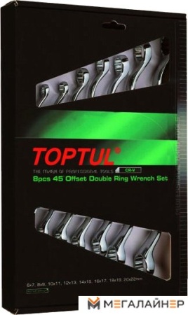 Набор ключей Toptul GAAE0814 8 предметов купить в Минске с доставкой